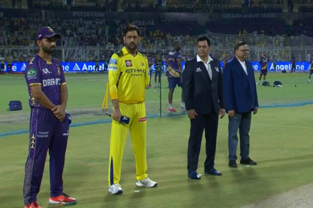 Kolkata win toss, opt to bat against CSK; KKR's Venkatesh Iyer misses out