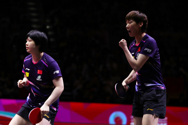 (SP)QATAR-DOHA-TABLE TENNIS-ITTF WORLD CHAMPIONSHIPS FINALS-WOMEN'S DOUBLES-FINAL
