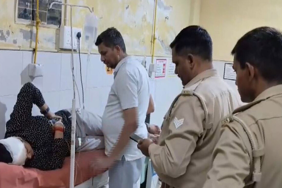 Uttar Pradesh: 1 dead, 15 injured as bus catches fire after hitting overturned dumper