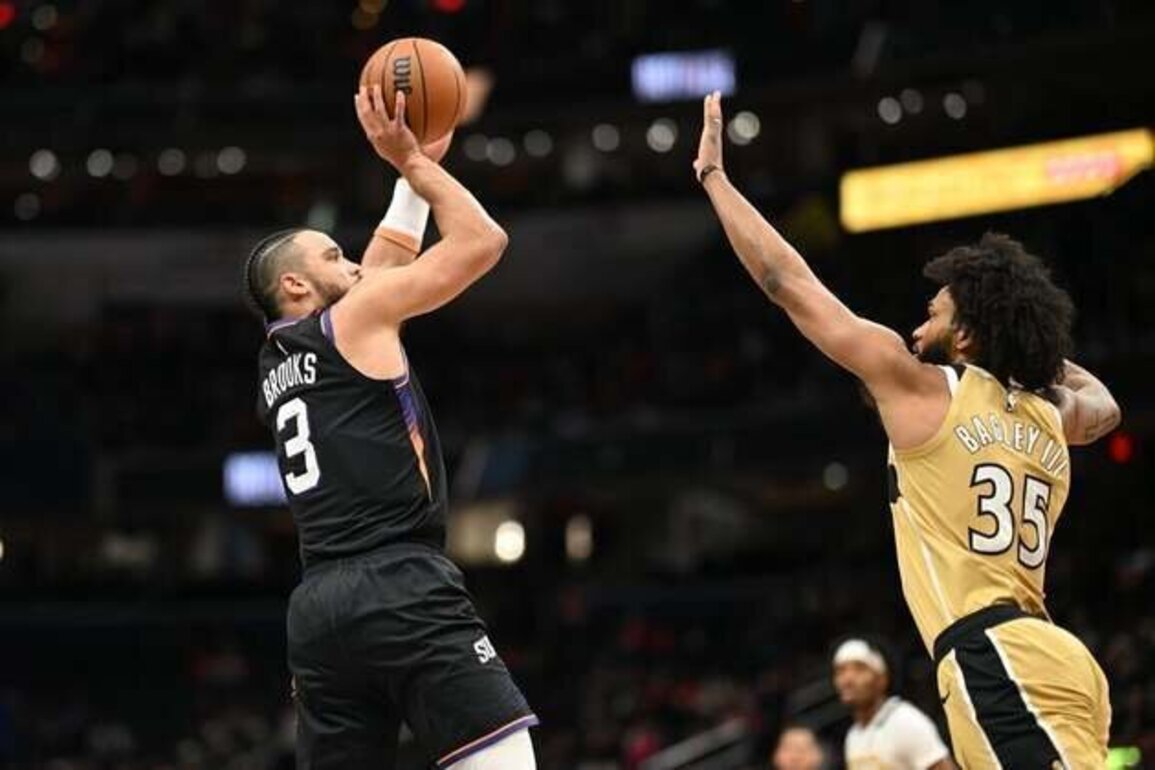 Dillon Brooks, Suns snap Wizards' rare winning streak