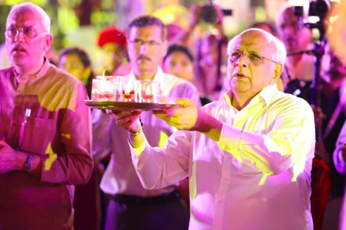 Gujarat CM Bhupendra Patel inaugurates Vibrant Navratri Festival 2025 in Ahmedabad