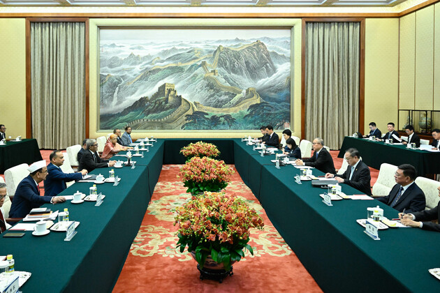 CHINA-BEIJING-LI HONGZHONG-BANGLADESH-DELEGATION-MEETING (CN)