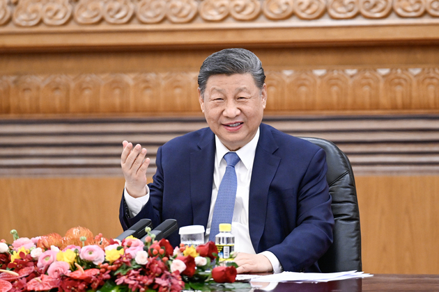 CHINA-BEIJING-XI JINPING-INT'L BUSINESS COMMUNITY-REPRESENTATIVES-MEETING (CN)