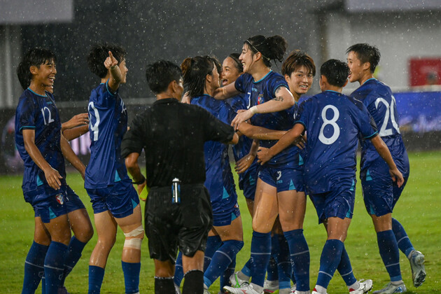 (SP)INDONESIA-TANGERANG-FOOTBALL-AFC WOMEN'S ASIAN CUP QUALIFIERS-GROUP D
