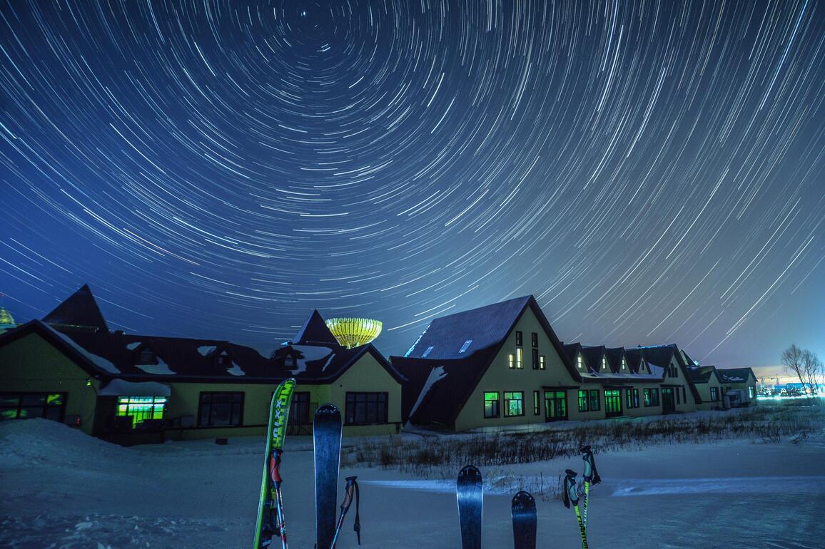 #CHINA-HEILONGJIANG-WINTER-STARRY SKY-AURORA (CN)