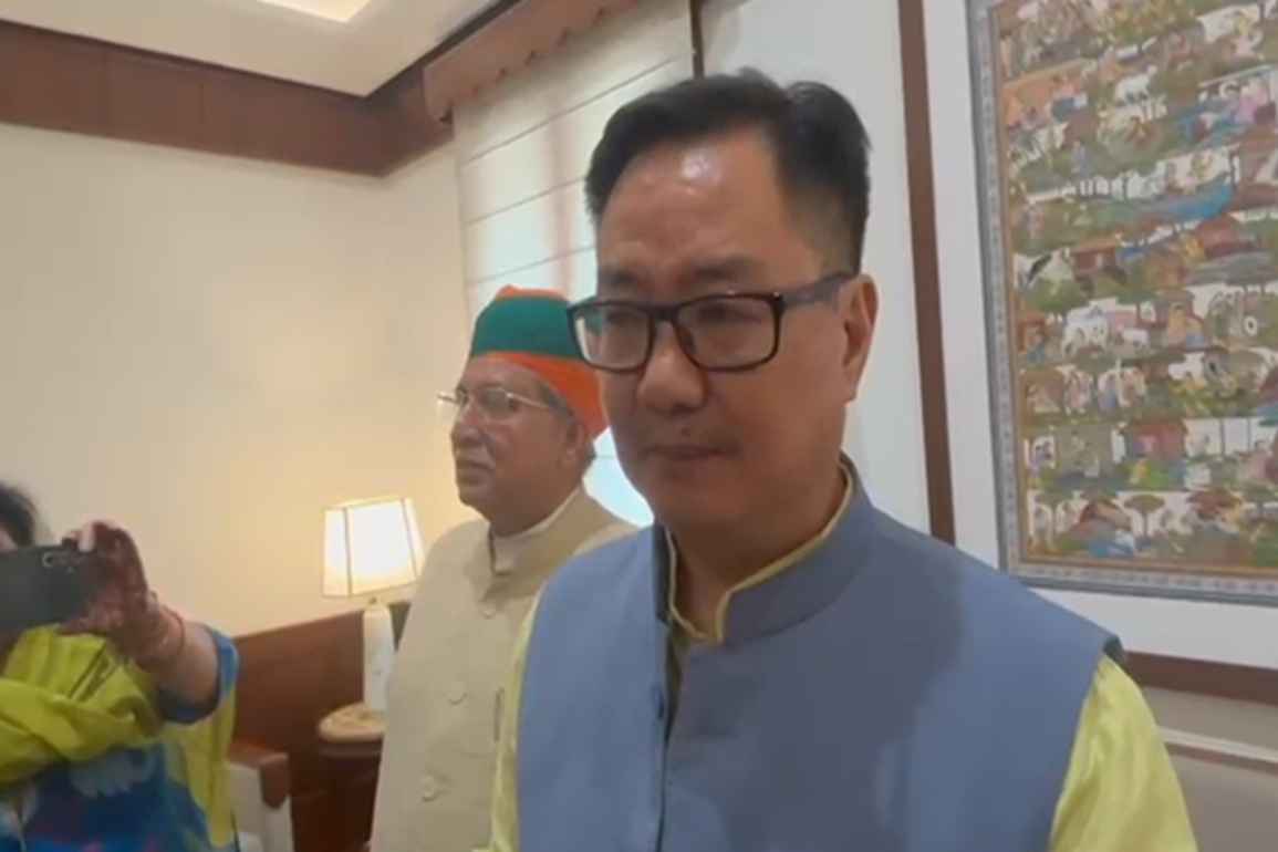 Opposition making U-turn, seeking SIR debate assurance post Op Sindoor: Union Minister Kiren Rijiju