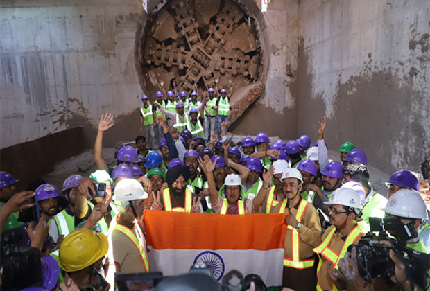 Delhi CM Rekha Gupta congratulates DMRC on completion of Phase 4's deepest underground stretch on Golden Line