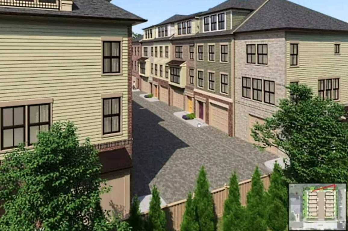 Falls Church townhouse project receives skepticism from city leaders
