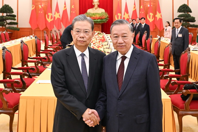 VIETNAM-HANOI-CHINA-ZHAO LEJI-VISIT