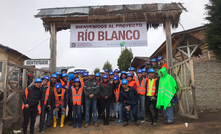 Ecuagoldmining's Rio Blanco project in Ecuador
