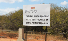  Projeto de minério de ferro da Santa Fé Mineração na Bahia/Divulgação