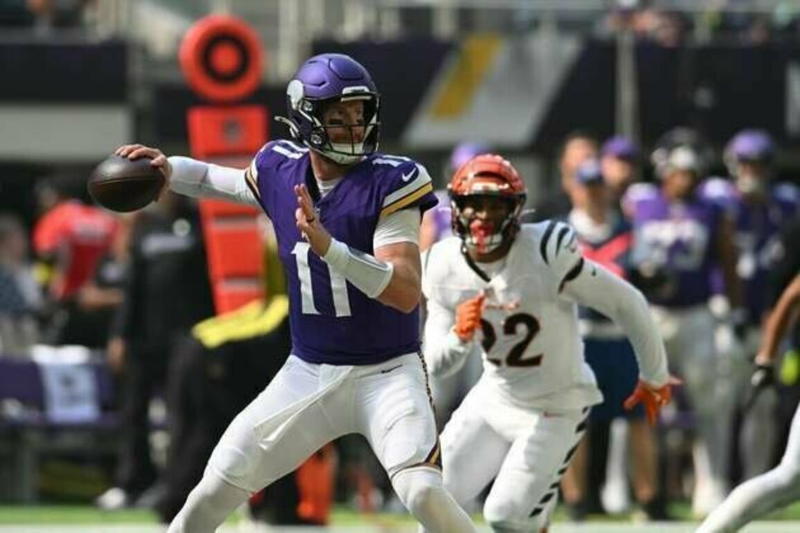 Vikings QB Carson Wentz to start vs. Steelers next week