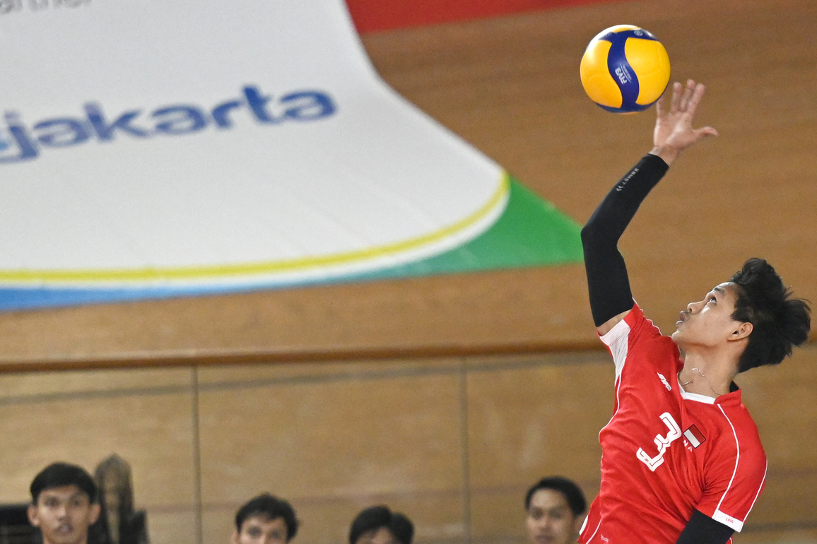(SP)INDONESIA-JAKARTA-VOLLEYBALL-SEA LEAGUE-INDONESIA VS THE PHILIPPINES
