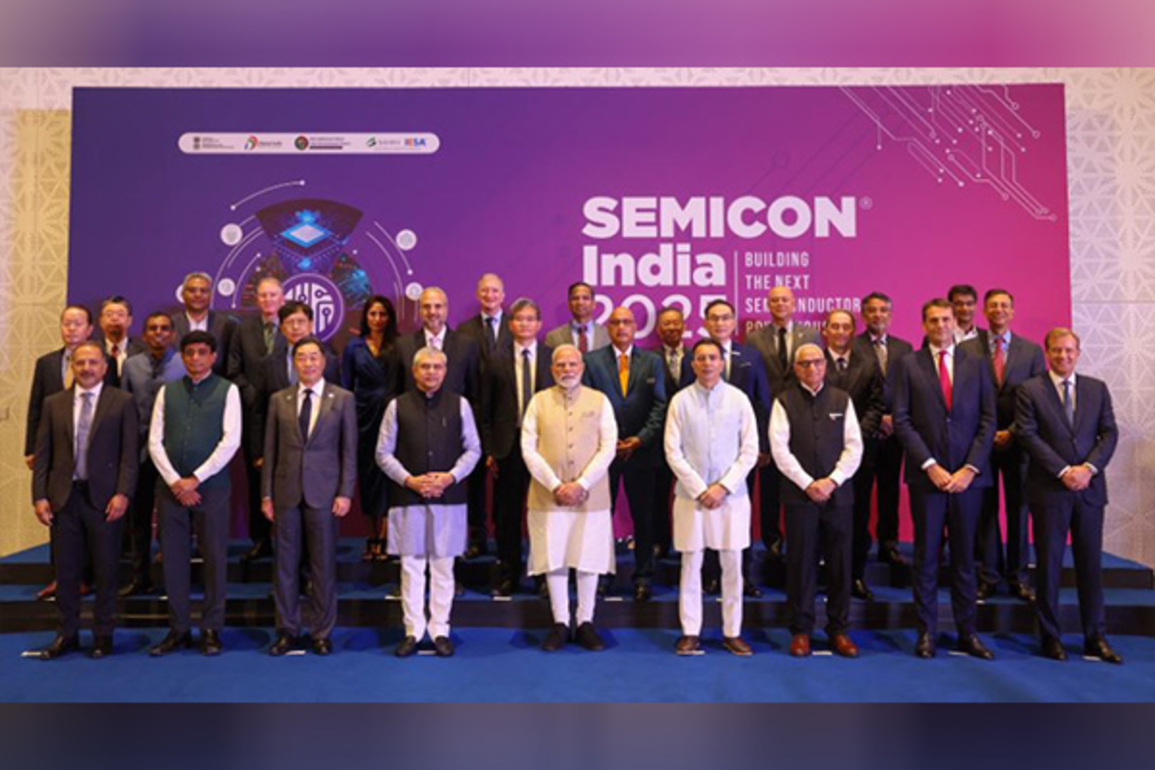 PM Modi interacts with global semiconductor CEOs at SEMICON India 2025, says their confidence in India's potential is evident