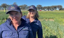 Cool Soil Initiative principal scientist Cassandra Schefe and director Fiona McCredie.