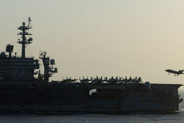 USS Abraham Lincoln leads US blockade operations in Arabian Sea: CENTCOM