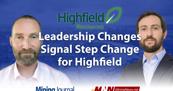 Leadership changes signal step change for Highfield