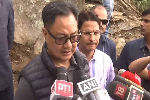 Kiren Rijiju visits landslide-hit Darjeeling, assures central govt's support to affected families