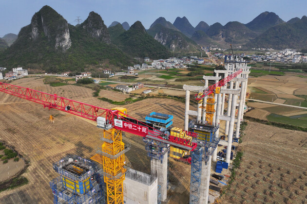 (EnchantingGuangxi)CHINA-GUANGXI-LIUZHOU-EXPRESSWAY-CONSTRUCTION (CN)