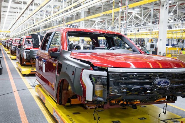Ford forced to park thousands of unfinished vehicles media