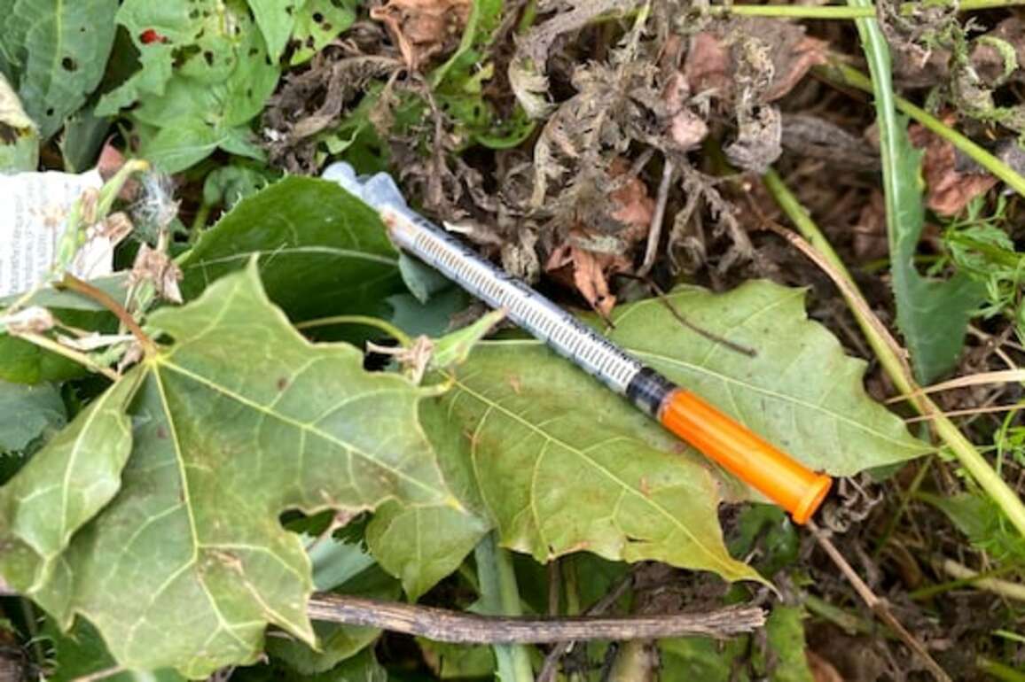 City crew picks up hundreds of needles, at least 2 knives in Winnipeg parks since program launch