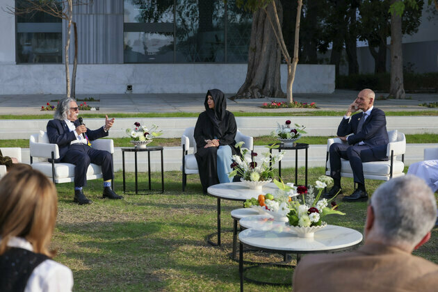 Latifa bint Mohammed meets with recipients of 2024 Arab Great Minds Awards in Architecture and Art