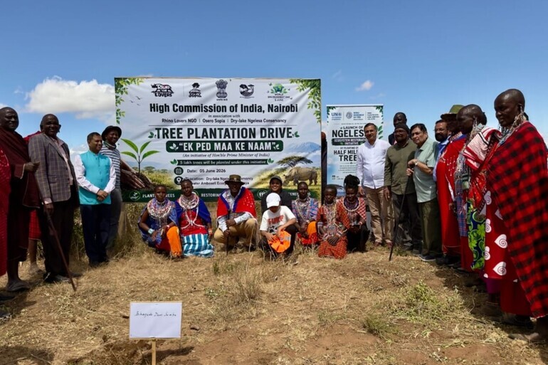 Indian HC in Nairobi to plant 500,000 saplings under 'Ek Ped Maa Ke Naam' initiative