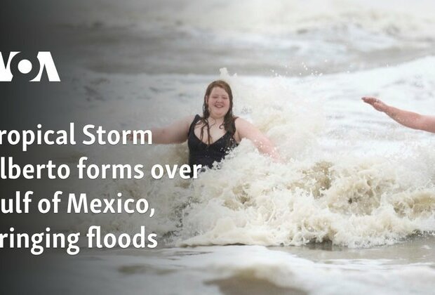 Tropical Storm Alberto forms over Gulf of Mexico, bringing floods