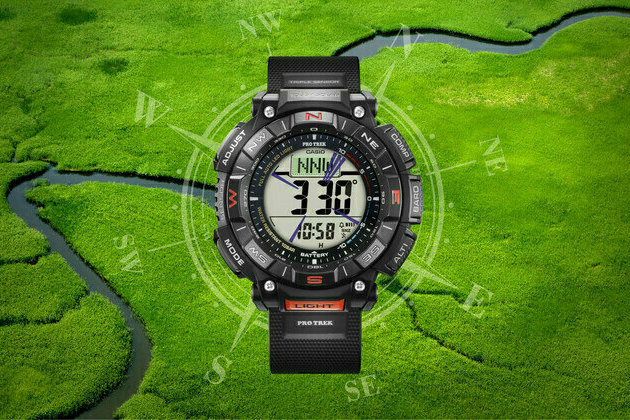 Casio to Release PRO TREK with Biomass Plastics and Dual-Layer LCD