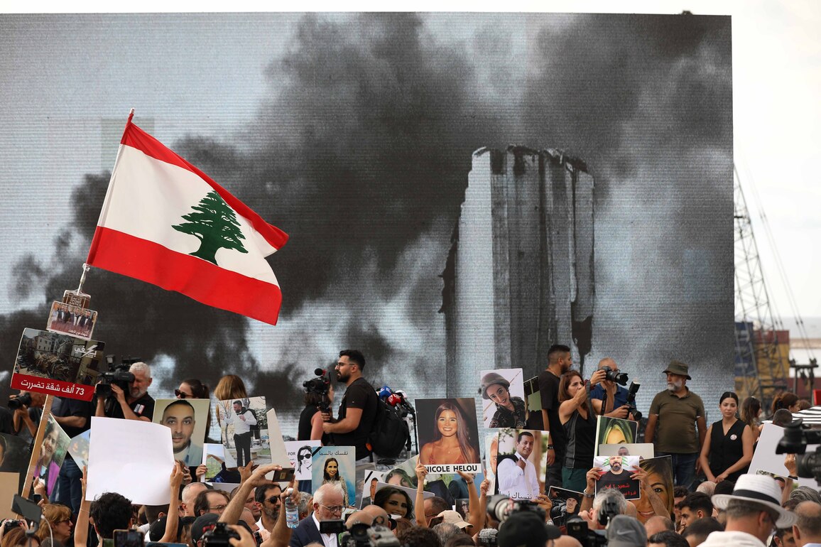 LEBANON-BEIRUT-PORT BLAST-5TH ANNIVERSARY