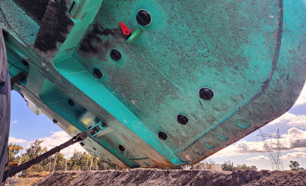 Some of the AustIQ pods installed on a truck tray.