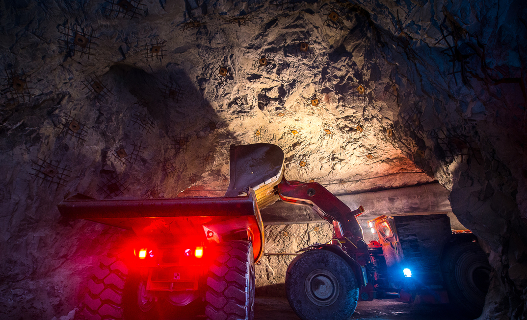 Underground mining vehicles