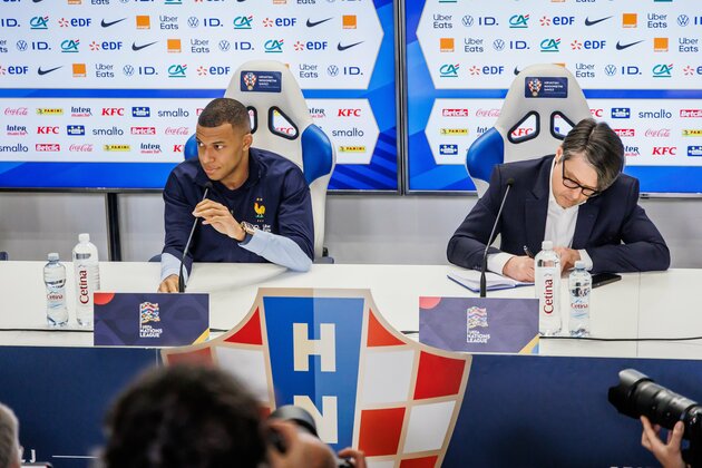 (SP)CROATIA-SPLIT-FOOTBALL-UEFA NATIONS LEAGUE-FRA VS CRO-PRESS CONFERENCE