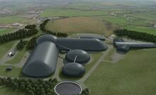 An artist's impression of the planned Woodhouse Colliery in Cumbria, UK