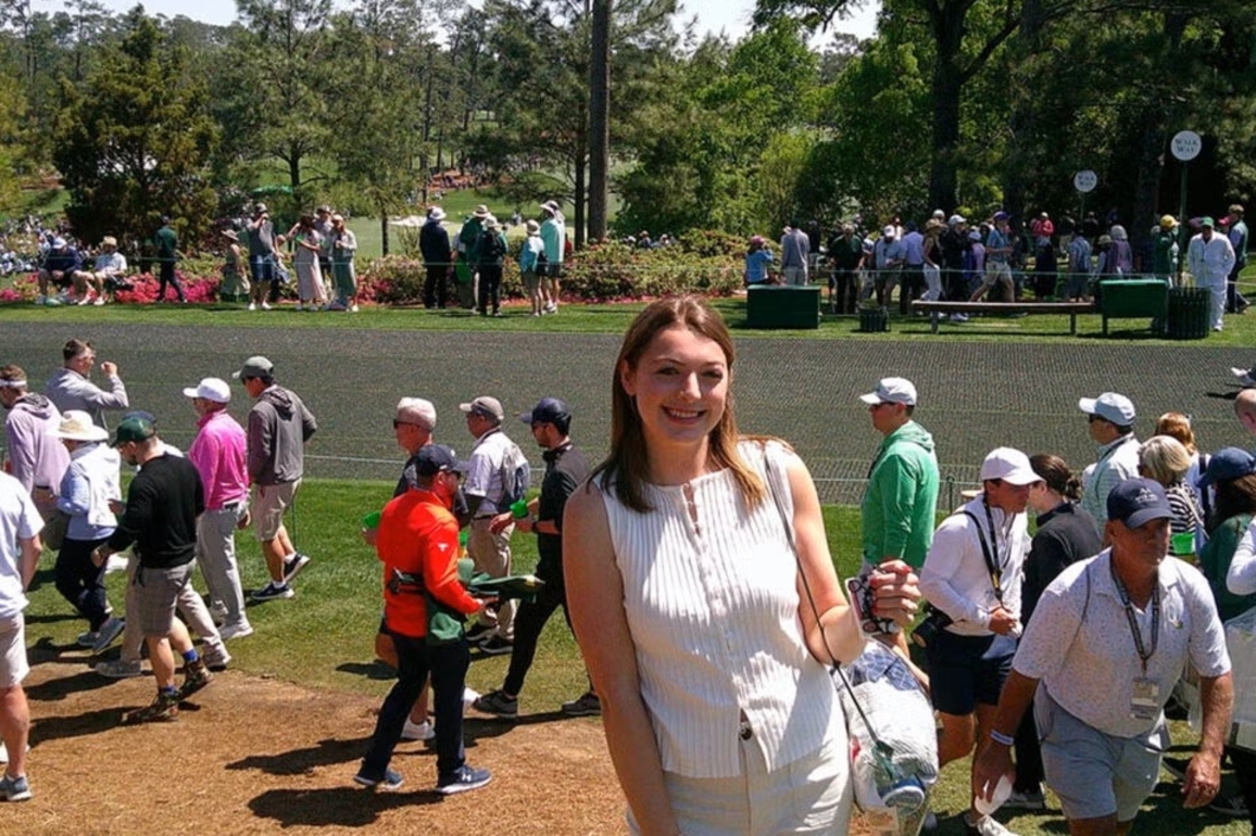 University of Alabama students learn from the best at 2025 Masters