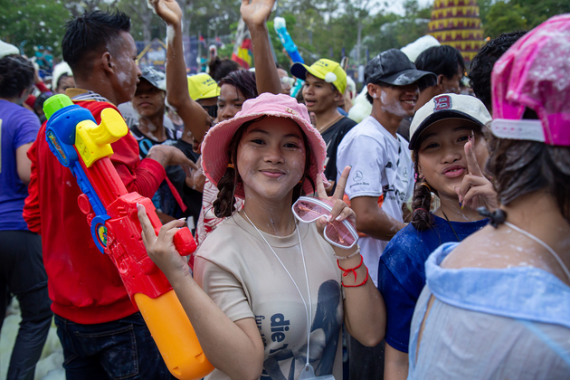 CAMBODIA-SIEM REAP-LUNAR NEW YEAR-CELEBRATION