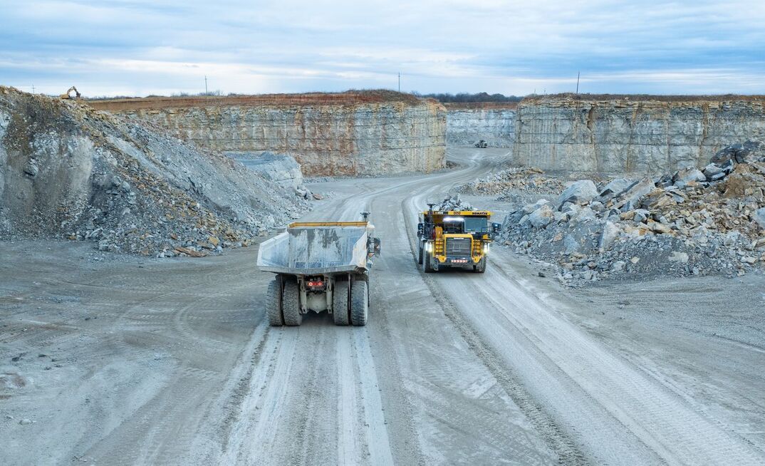 Pronto's OEM-agnostic automated haulage system at work in Bridgeport quarry, Texas