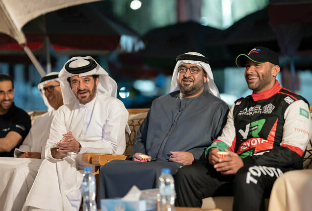 Mohammed bin Hamdan bin Zayed attends 34th Abu Dhabi Desert Challenge