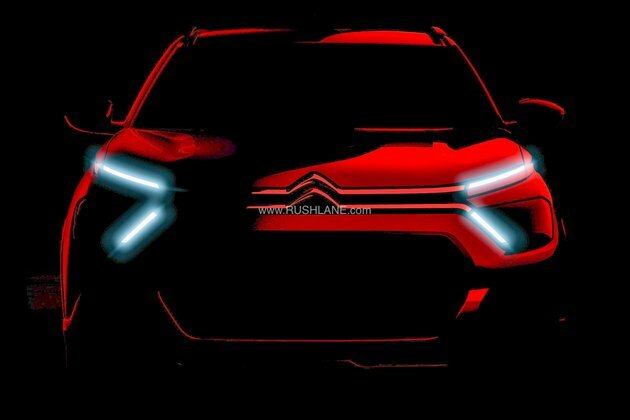 Citroen C3 Small UV For India Officially Teased - Tata Punch Rival-