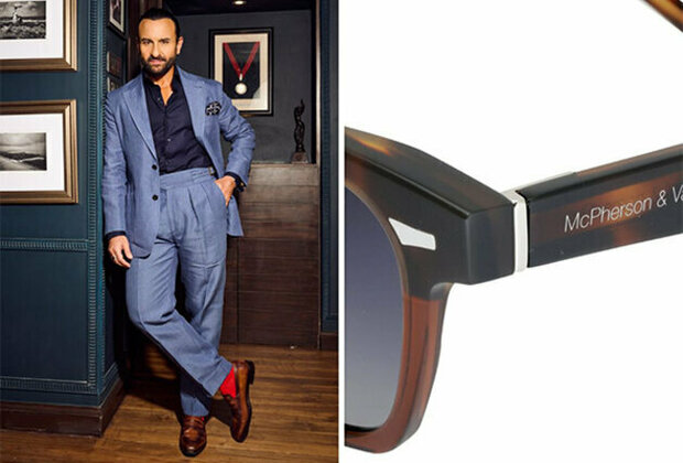 Saif Ali Khan Becomes the face of McPherson & Valentine Sunglass