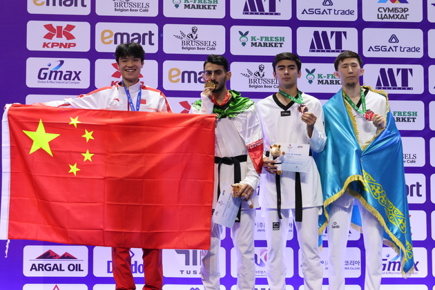 (SP)MONGOLIA-ULAN BATOR-TAEKWONDO-ASIAN CHAMPIONSHIPS-MEN'S -74KG