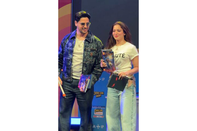 Sidharth Malhotra, Tamannaah launch 'The Legend of Vvan' comic