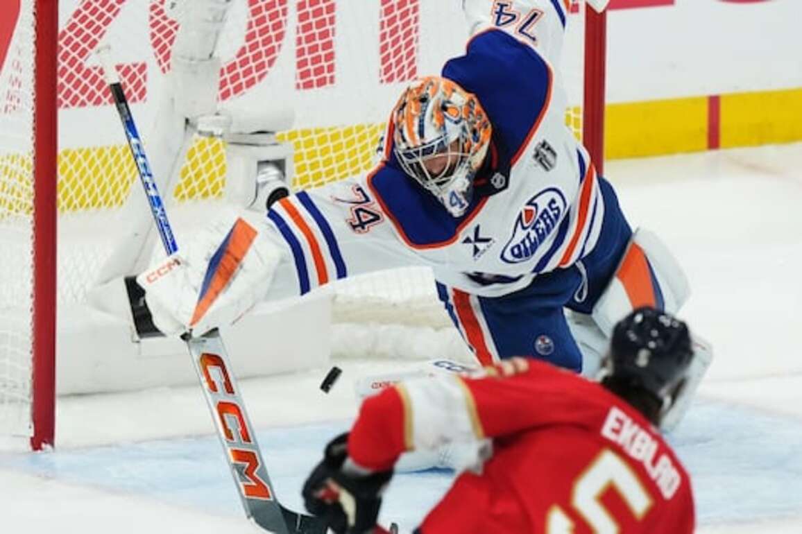 Panthers defeat Oilers 6-1, take lead in Stanley Cup Final