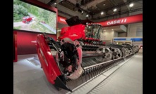  Case IH's new 9260 harvester has plenty of autonomy built in. Photo: Mark Saunders.