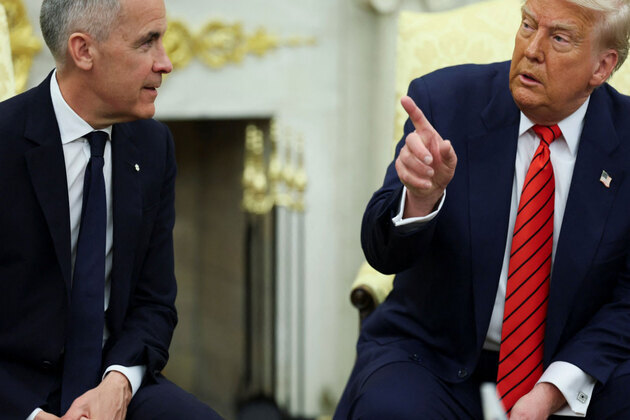 Carney, Trump hold high-level talks on Middle East and trade; agree to "stay in close contact"