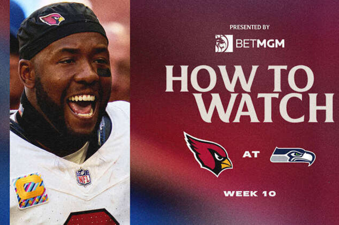 How To Watch: Cardinals at Seahawks, Week 10