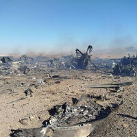 "If US gets three more victories like this, it will be ruined," Iran Speaker shares pic of downed jet