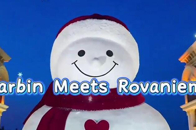 Frozen cities, warm friendship: Harbin meets Rovaniemi in winter