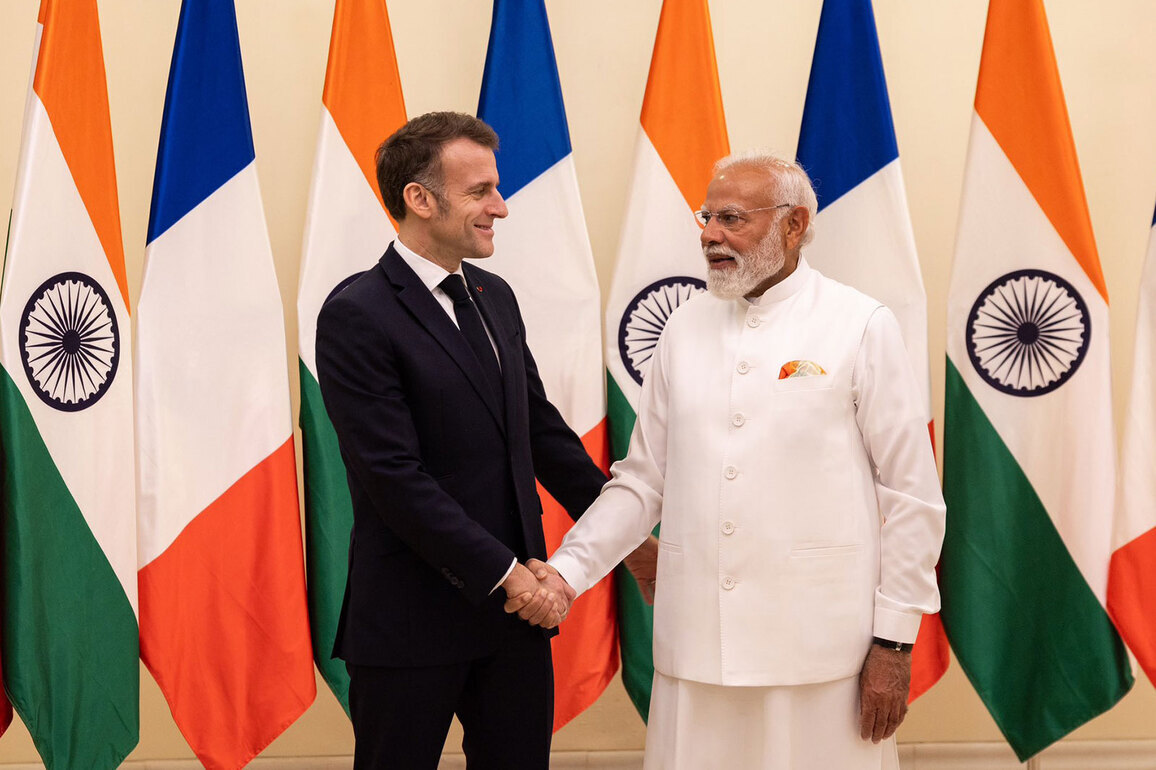 French President says India-France ties based on "Trust, openness and ambition"