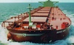 Navio Capesize para transporte de minério/Divulgação